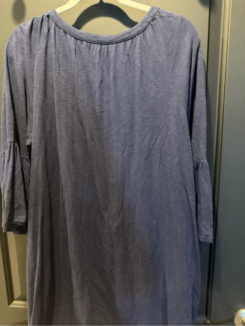 Lilly Pulitzer Navy Blue Tassel Tunic Dress - Picture 4 of 5